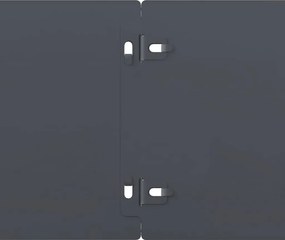 vidaXL Περίγραμμα γκαζόν 10 τμχ. 15 x 103 cm Κρύα έλαση από χάλυβα