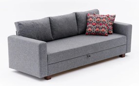 3-Seat Sofa-Bed Aly - Grey Grey