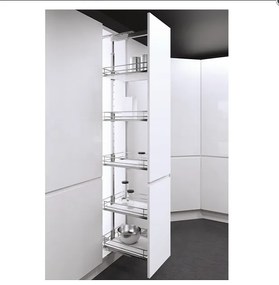 Vauth Sagel Saphir Μηχανισμός Κουζίνας Tal Larder με 4 καλάθια 145-170cm Για ερμάριο βάσης 30cm