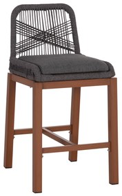 ΣΚΑΜΠΟ ΜΠΑΡ ΜΕΣ.ΥΨΟΥΣ HOWARD HM5791.22 ΚΑΦΕ ΑΛΟΥΜΙΝΙΟ--ΣΚΟΥΡΟ ΓΚΡΙ ΣΧΟΙΝΙ 47,5x55x94,5Υεκ - 0612731 - HM5791.22