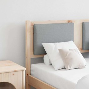 vidaXL Κεφαλάρι Άλλο Καφέ 135 cm Μασίφ ξύλο πεύκου