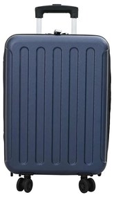 vidaXL Βαλίτσα Σκούρο Μπλε 34 x 23 x 55.5 εκ. ΑΒΣ Πλαστικό