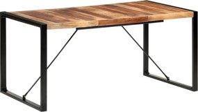 vidaXL Τραπεζαρία 160 x 80 x 75 εκ. από Μασίφ Ξύλο