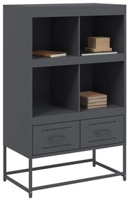 vidaXL Ντουλάπι Ανθρακί 68x39x111,5 εκ. από Χάλυβα