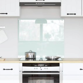 vidaXL Πλάτη κουζίνας Γάλα 70 x 60 cm σκληρυμένο γυαλί