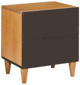 vidaXL Κομοδίνο Ανοιχτό καφέ 40 x 33 x 46 εκ. Μασίφ ξύλο μάνγκο