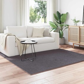 vidaXL Χαλιά χώρου τετράγωνο SIROLO Ανθρακί 200 x 200 cm Πολυεστέρας