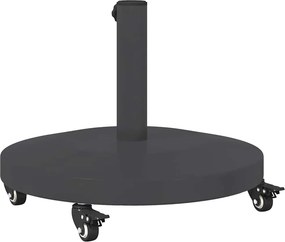 vidaXL Βάση ομπρέλας Σκούρο Γκρι 48 x 48 x 32 εκ.