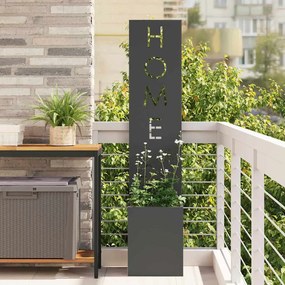 vidaXL Οθόνη Ιδιωτικότητας Κήπου Μαύρο 32 x 32 x 150 εκ