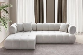 Corner Sofa Petra Left - White White