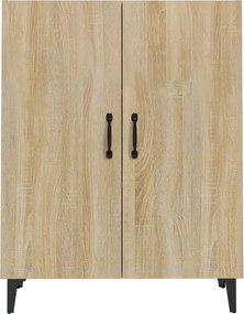 vidaXL Ντουλάπι Sonoma Δρυς 70 x 34 x 90 εκ. από Επεξεργασμένο Ξύλο