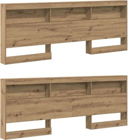 vidaXL Κεφαλάρι Αποθήκης Artisan Oak Επεξεργασμένο ξύλο
