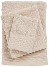Πετσέτες Μπάνιου (Σετ 3τμχ) Das Home Best 0833 Taupe 450gsm