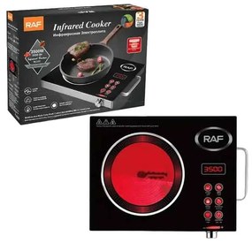 RAF Επιτραπέζια Εστία Κεραμική Μονή 3500W R.8003 - Infrared Cooker