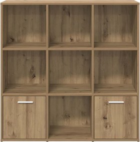 vidaXL Βιβλιοθήκη Artisan Δρυς 98x29x97,5 εκ. Επεξεργασμένο Ξύλο