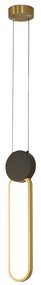 Φωτιστικό Οροφής Μονόφωτο LED Dimmable Zambelis 23101 Black Matt