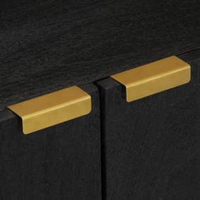 vidaXL Ραφιέρα Μαύρη 60x33x75 εκ. από Επεξεργασμένο Ξύλο