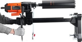 VEVOR Diamond Core Drill Machine Concrete Core Drill Rig Casters 3200W 750RPM