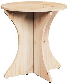 vidaXL Τραπεζάκι σαλονιού 2 pcs Φυσικό Μασίφ ξύλο πεύκου