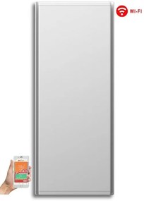 Radialight Icon WiFi 1000 Watt Λευκό - Κάθετο Ψηφιακό Σώμα Θέρμανσης