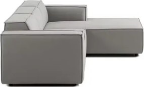 Stewehome Zeus Γκρι Γωνιακός Καναπές 260x177x177 cm