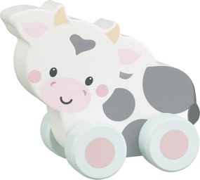 Αγελαδίτσα push &amp; pull Orange Tree Toys