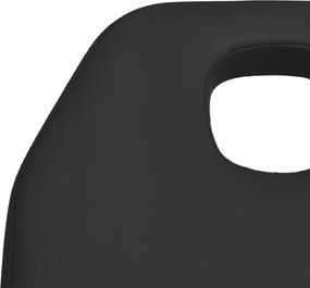 vidaXL Κρεβάτι - Πολυθρόνα Αισθητικής Μαύρο 180 x 62 x (87-112) εκ.