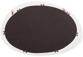 ΚΑΘΡΕΠΤΗΣ ΤΟΙΧΟΥ ΟΒΑΛ ΣΕΙΡΑ SANTORINI HM4514 MDF ΣΕ ΥΠΟΛΕΥΚΟ 48x3,2x60Υεκ