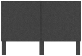 vidaXL Κεφαλάρι Σκούρο Γκρι 160 x 200 εκ. Υφασμάτινο