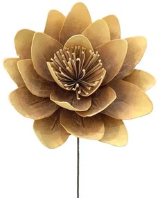Τεχνητό Λουλούδι Λωτού 00-7085-1 30x80cm Brown Marhome Foam
