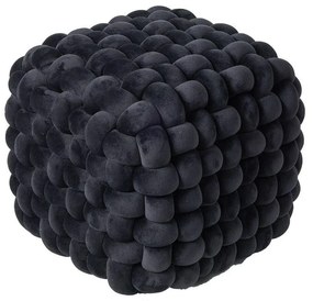 Πουφ 2271 43x43x40 Black Das Home
