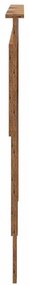 vidaXL Κεφαλάρι με κεφαλάρι Artisan Oak 140 cm Επεξεργασμένο ξύλο