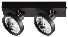 Φωτιστικό Οροφής - Σποτ Black VK/03111CE/2/B VKLed Aluminium