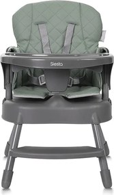 BABY HIGH CHAIR 3in1 SIESTA GREEN LEATHER