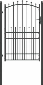 vidaXL Πύλη Φράχτη με Ακίδες EMMEN 200 x 100 cm