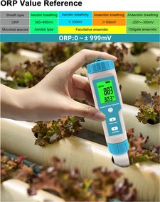 NOYAFA tester ποιότητας νερού C-600, TDS/EC/PH/SALT/S.G/ORP/0-60 °C