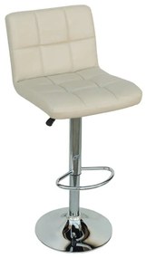 BAR40 CREAM PU(Σ2)ΣKAMΠO ΜΕ ΑΜΟΡΤΙΣΕΡ ZITA PLUS 43X52X60-92/81-113εκ.