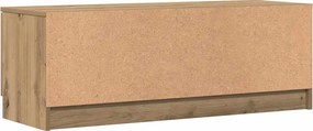 vidaXL Ντουλάπι τηλεόρασης Artisan Oak 102x35x36,5 cm