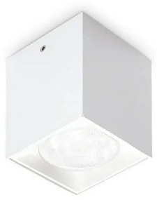 Φωτιστικό Οροφής - Spot Nitro Square 319797 D04 3000K 370lm 4,2x4,2x5,2cm White Ideal Lux