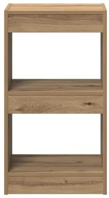 vidaXL Ντουλάπι βιβλίων/διαχωριστικό δωματίου Artisan Oak 40x30x72 cm