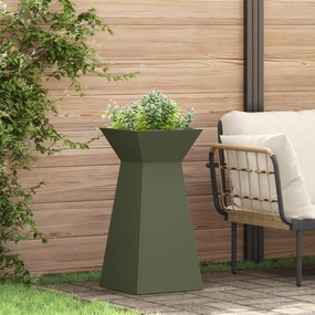 vidaXL Βάση Φυτών Ελιά Μέταλλο 35 x 35 x 73 εκ. Γλάστρες Βάση Φυτών