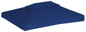 VidaXL Κάλυμμα για Κιόσκι 2 Επιπέδων Μπλε 4 x 3 μ. 310 γρ./μ²
