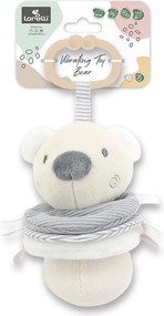 VIBRATING TOY BEAR BEIGE NATURAL