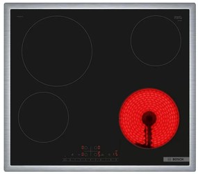 Bosch PKE645FP2E Εστία Αυτόνομη Κεραμική Inox 59 x 52