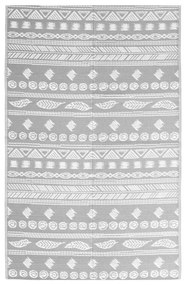 vidaXL Χαλί εξωτερικού χώρου ARAKIL Γκρι 120x180 cm PP