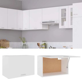 vidaXL Κρεμαστό Ντουλάπι "Lyon" Λευκό 60x31x40 εκ. από Τεχνητό Ξύλο