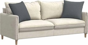 vidaXL Μαξιλάρι Καναπέ 2 pcs Σκούρο Γκρι 50 x 50 cm ύφασμα