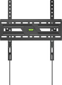 POWERTECH επιτοίχια βάση τηλεόρασης PT-1372, 32-75", έως 75kg, ρυθμιζόμενη κλίση
