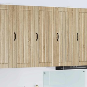 vidaXL Ντουλάπα Τοίχου LUCCA Sonoma Δρυς 40 x 31 x 100 εκ.