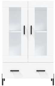 vidaXL Ντουλάπα Λευκή 69,5 x 31 x 115 εκ. από Επεξεργασμένο Ξύλο